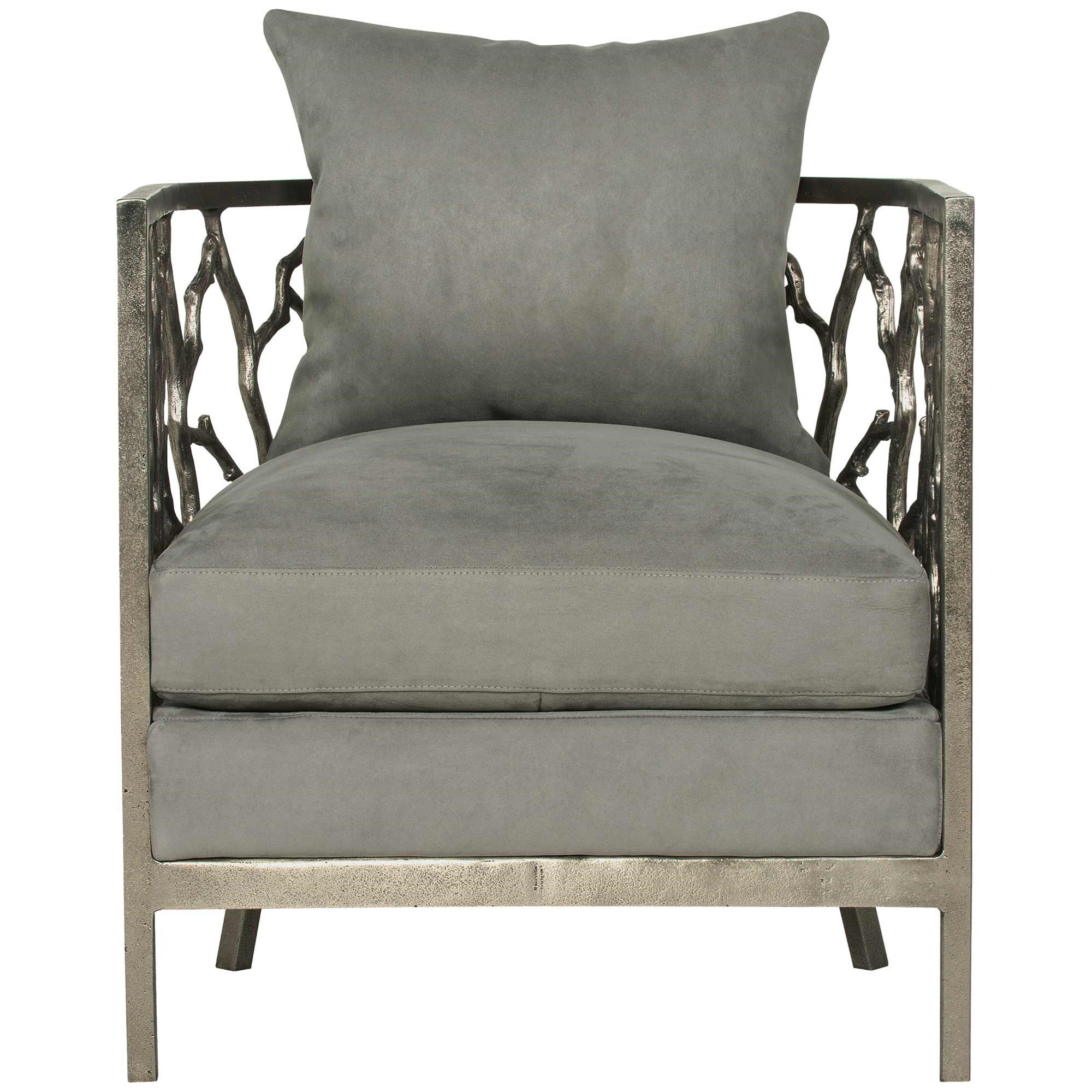 Arris leather store exposed wood chair